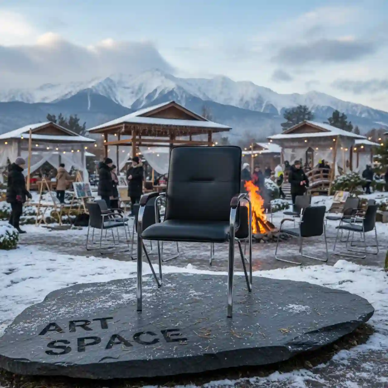 Стулья кресло САМБА черный