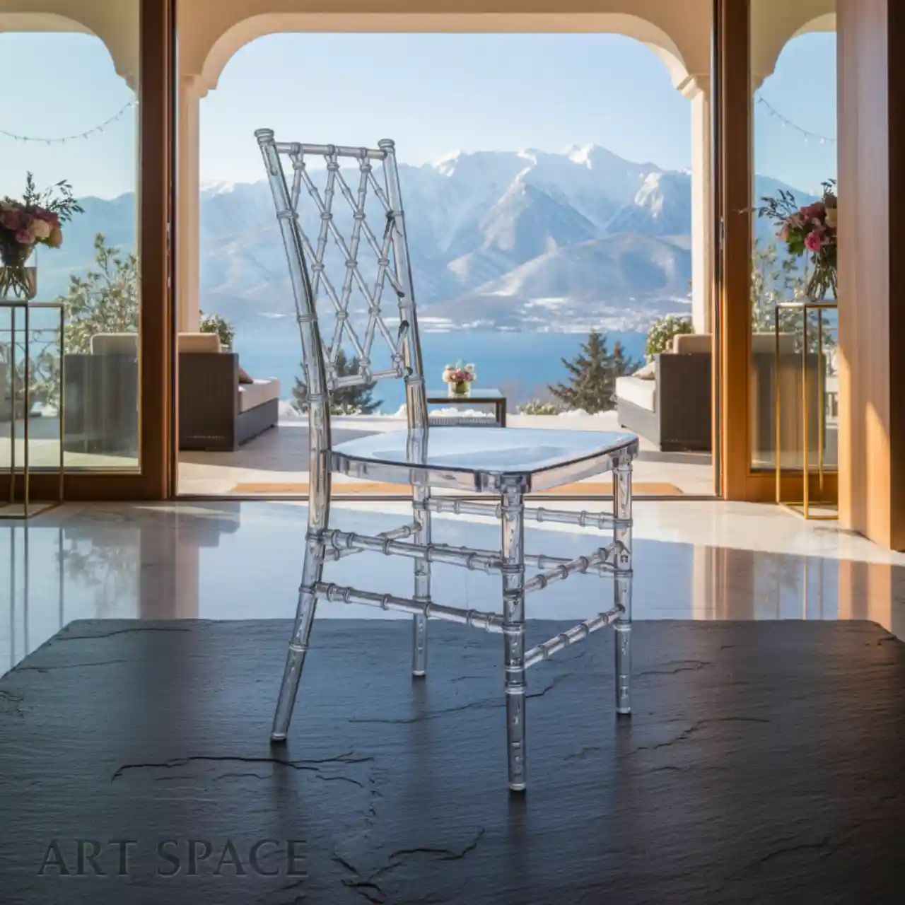 Стулья прозрачный КЬЯВАРИ ДИАМАНТ