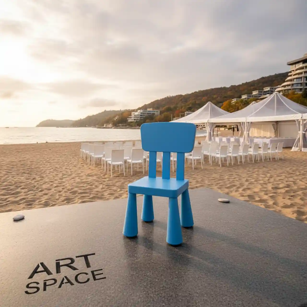 Стулья для детей синие