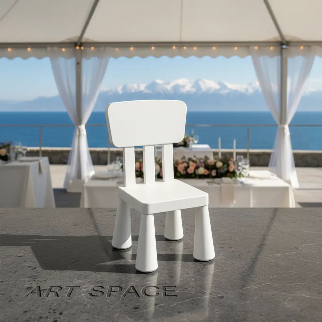 Стулья для детей белые