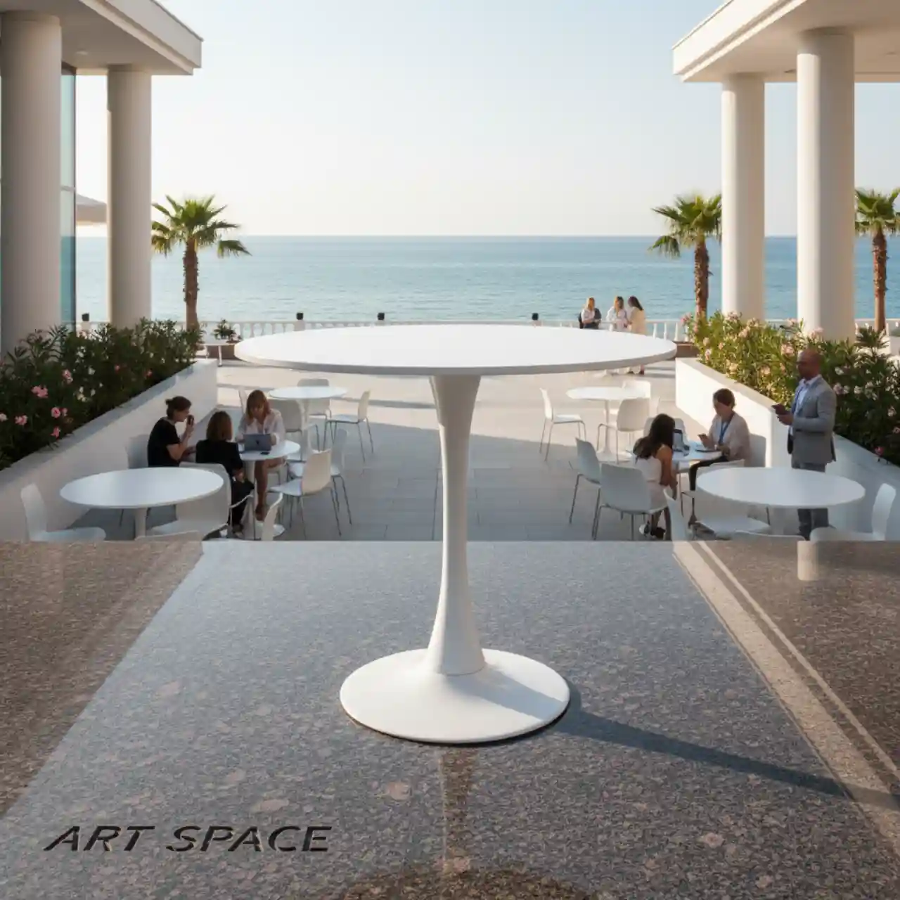 Столы TULIP белый