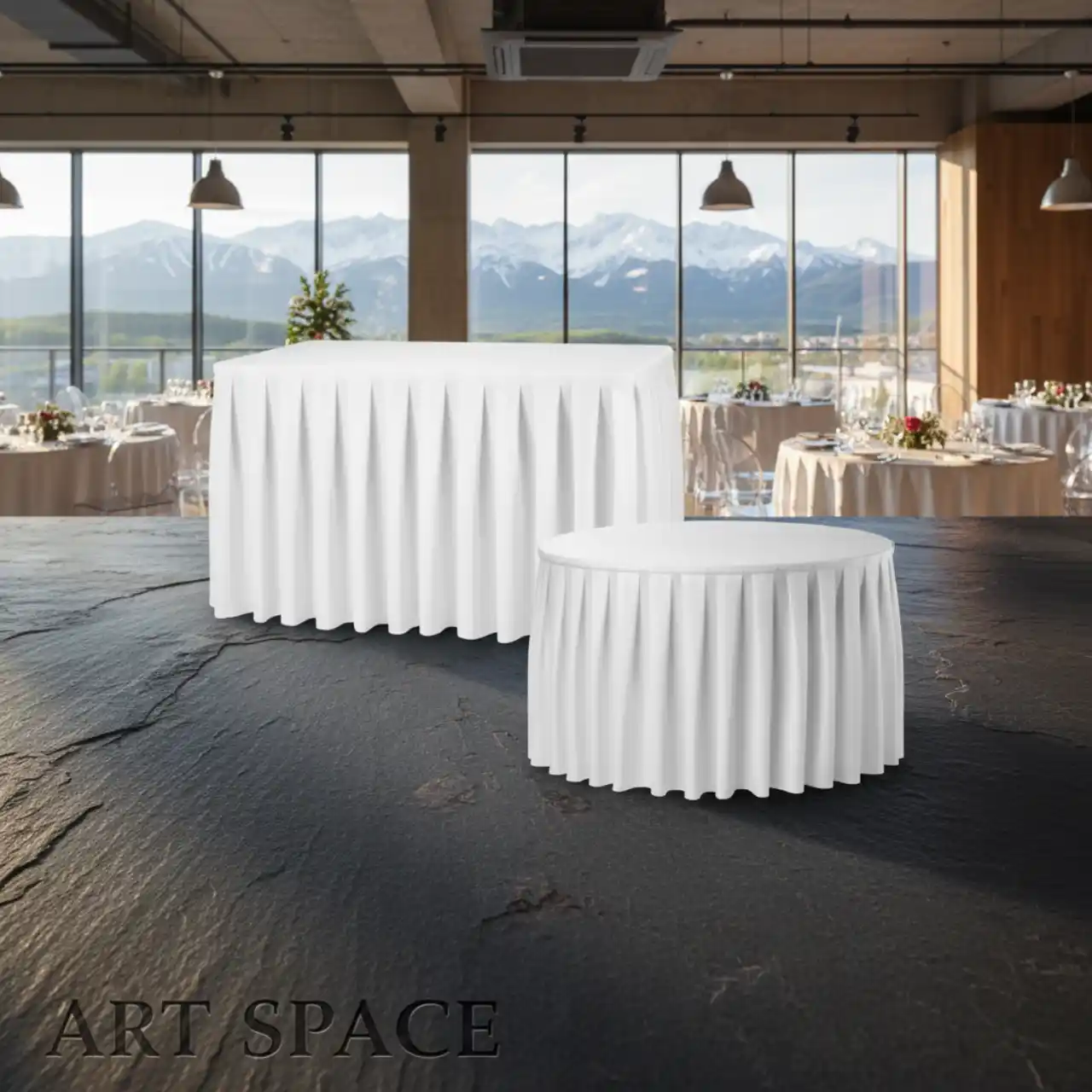 Юбки банкетные 5,8 м.