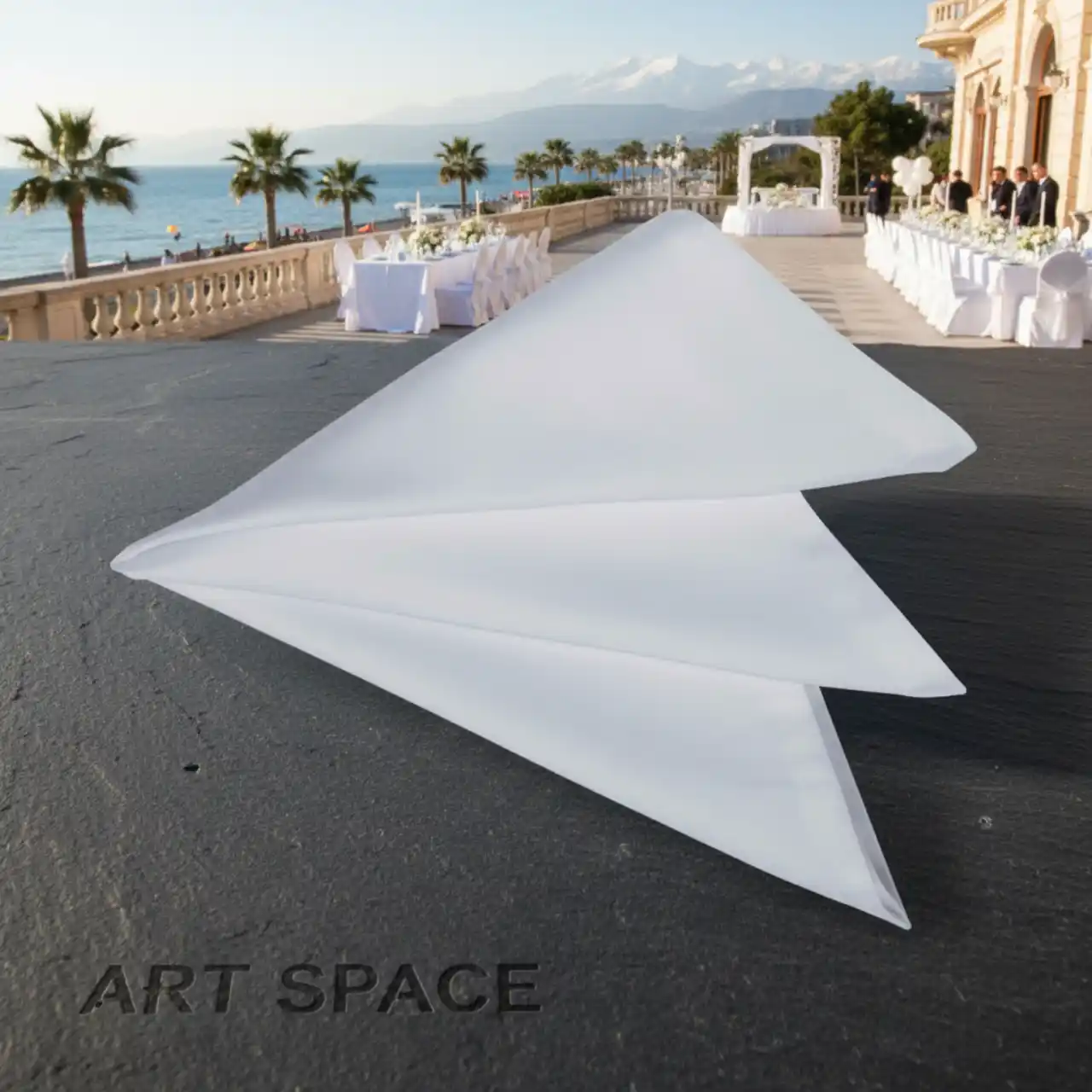 Салфетки белые (ручник)