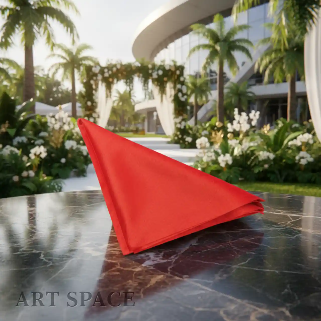 Салфетки красные (ручник)