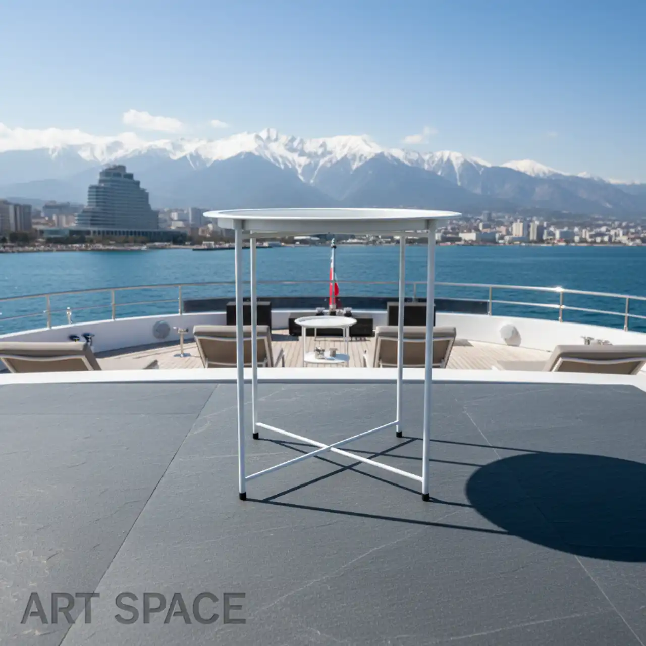 Столы журнальный черный