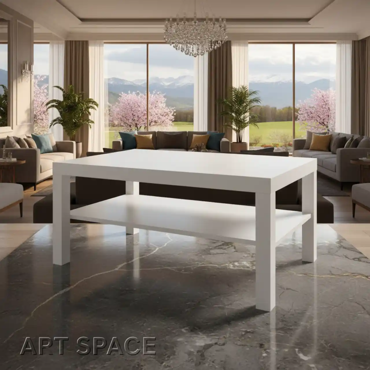 Столы журнальные ЛАКК 90 см.