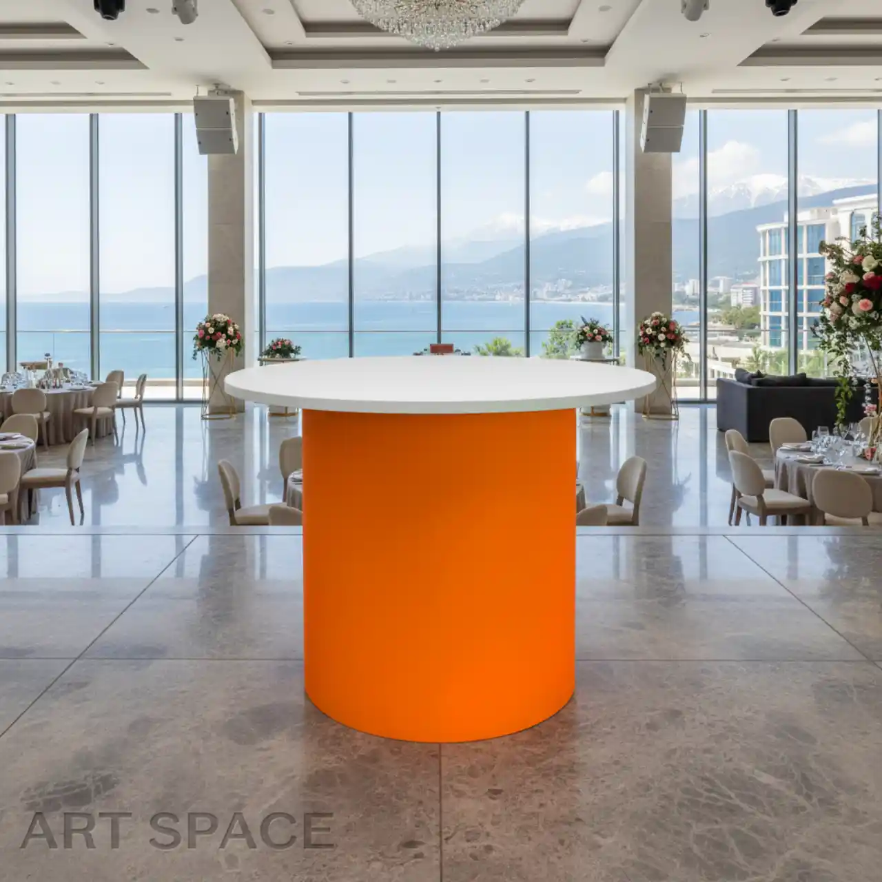 Столы журнальные TOKIO оранжевые