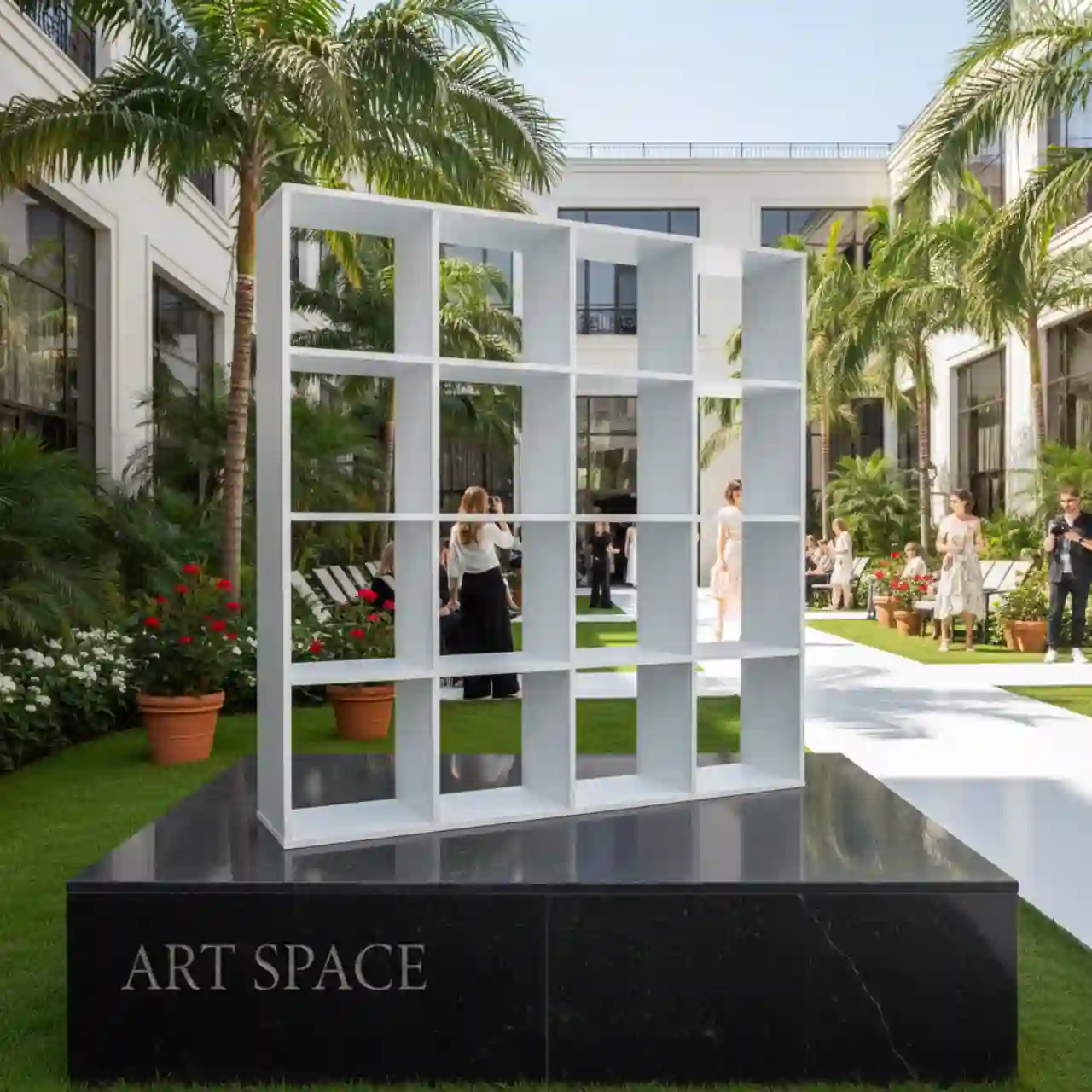 Стеллажи ЛДСП на 16 ячеек