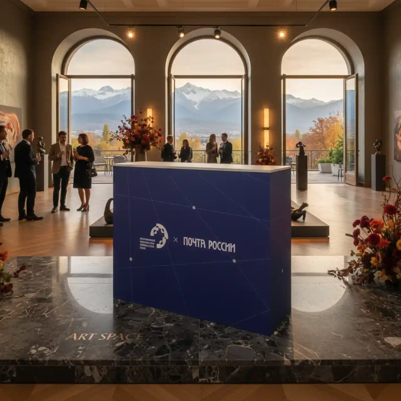 Стойки ресепшен 150х50х116 см. ЛДСП