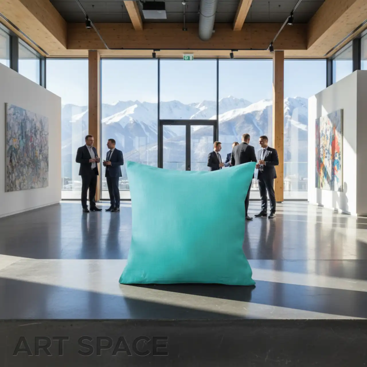 Подушки декоративные голубой (лазурный) цвет