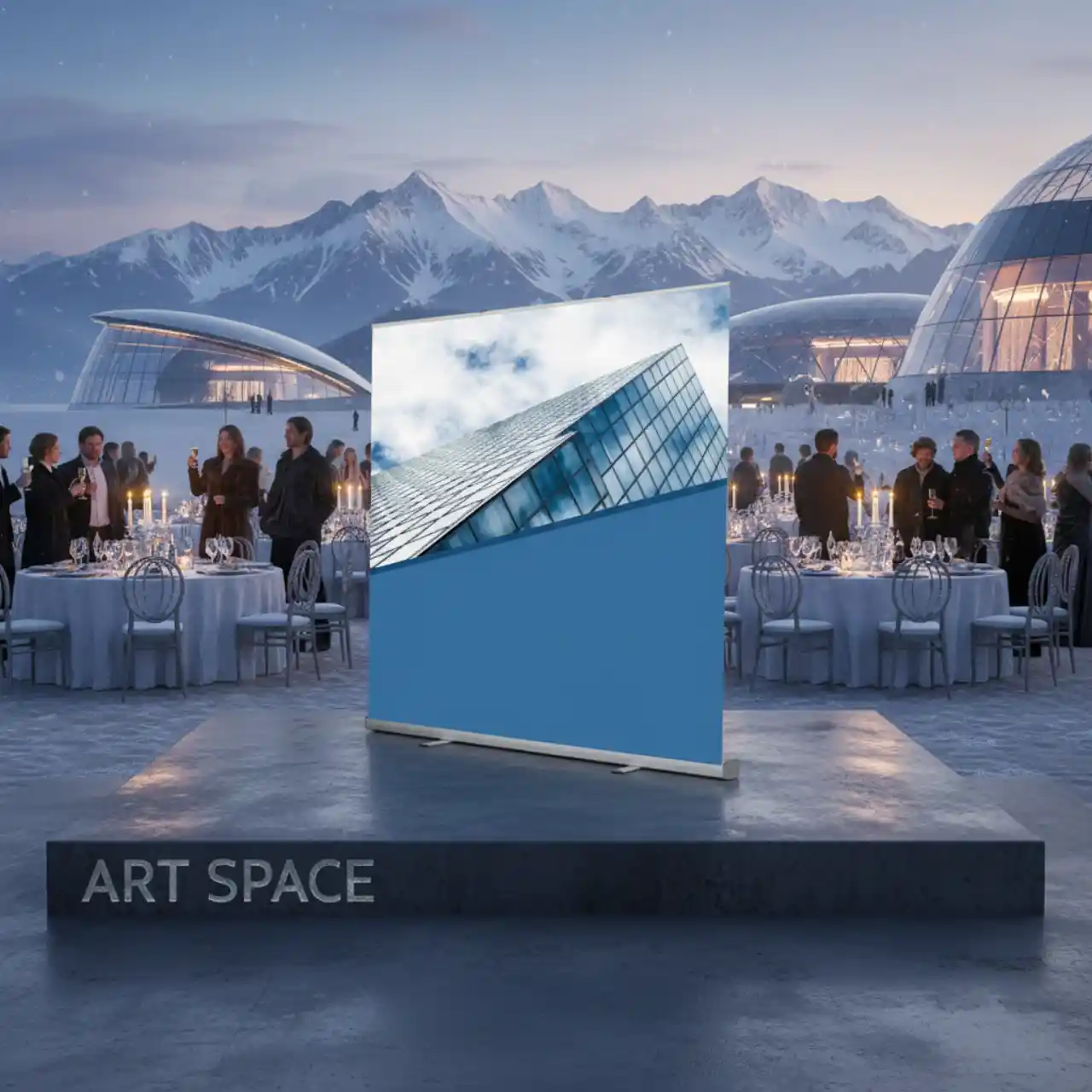 Стенды Roll Up 200х200 см.