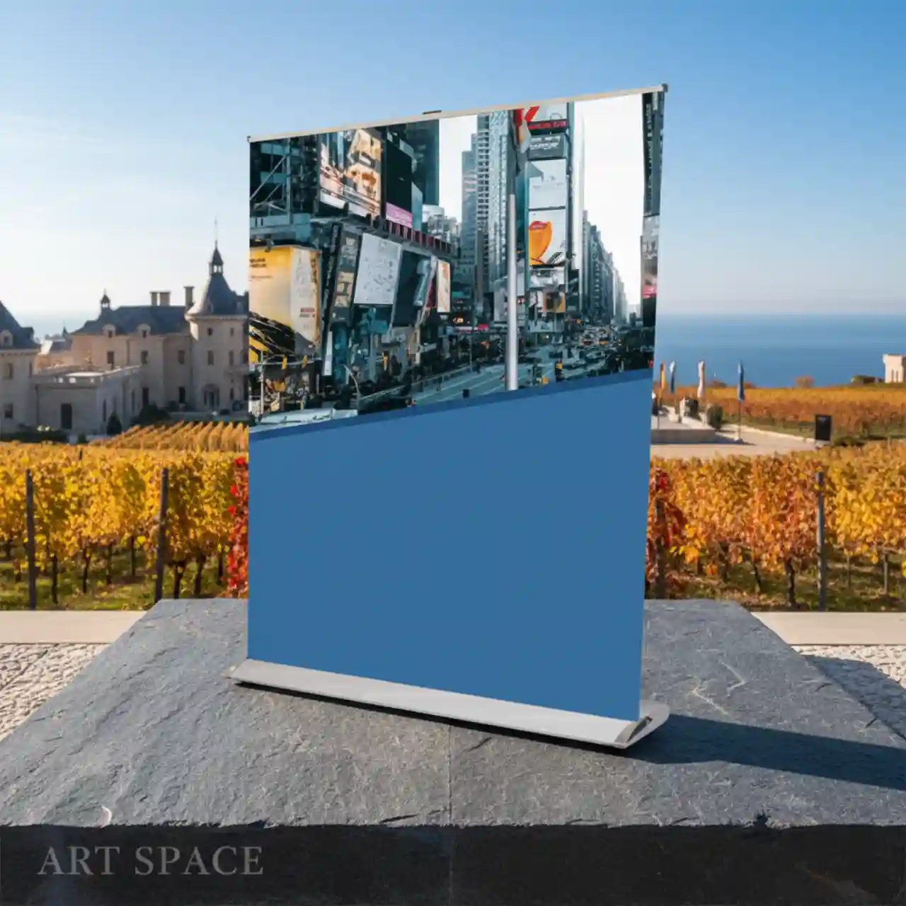 Стенды Каплевидный Roll Up 150х200 см.