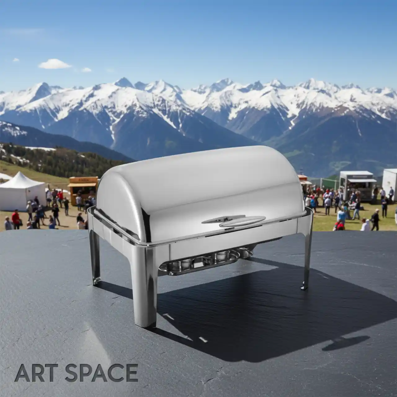 Мармиты Чафинг диш Roll на горелках