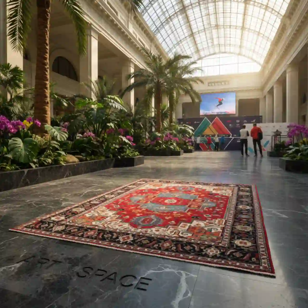 Ковры декоративные №1, размеры 150х200 см.