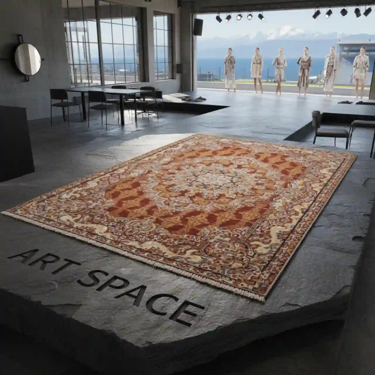 Ковры декоративные №2, размеры 150х200 см.