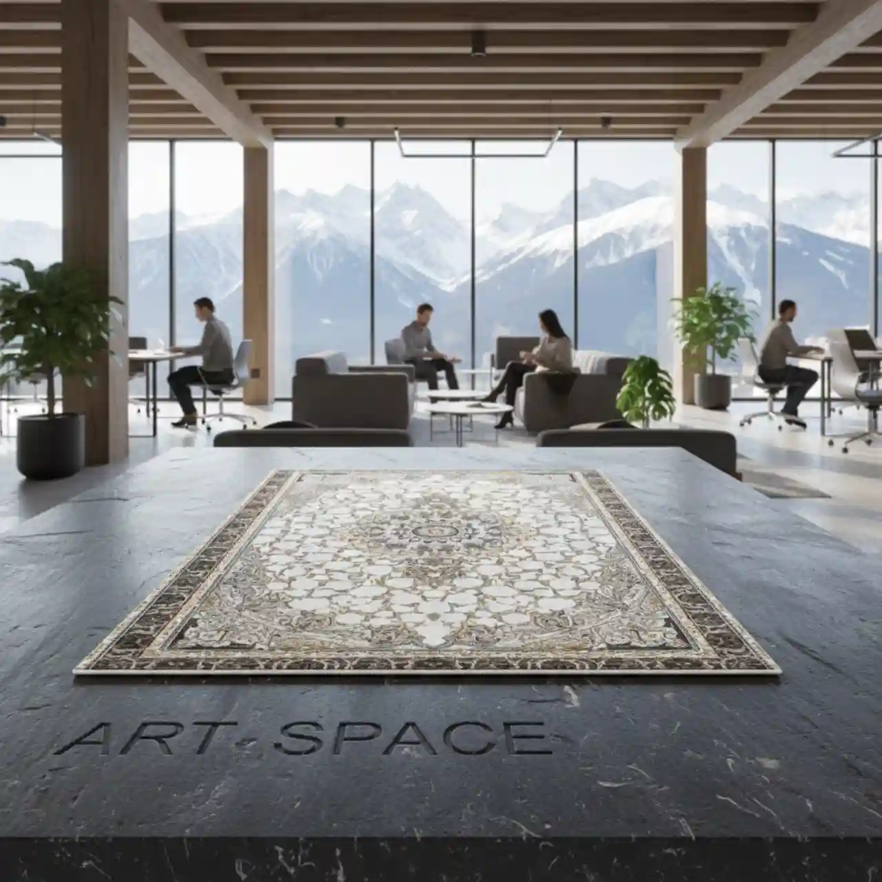 Ковры декоративные №4, размеры 150х200 см.