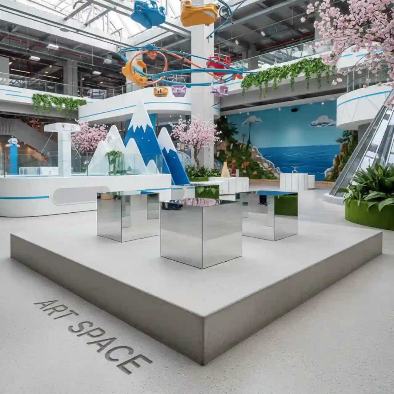 КУБЫ зеркальные