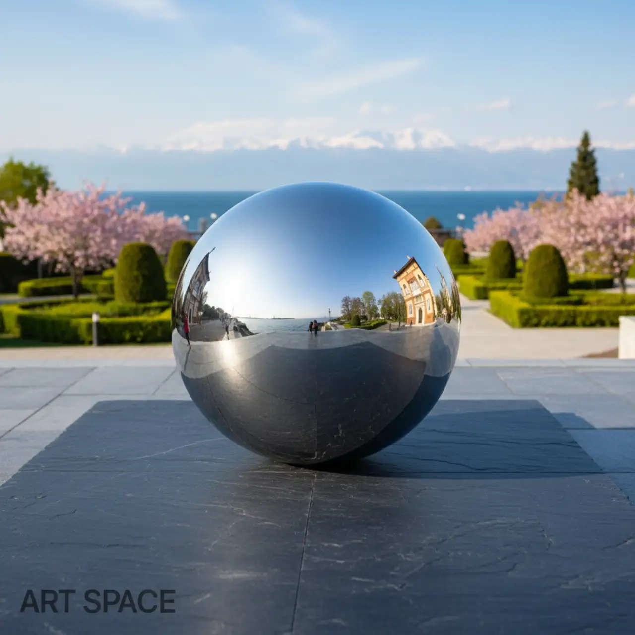 100 см. ШАРЫ зеркальный надувной