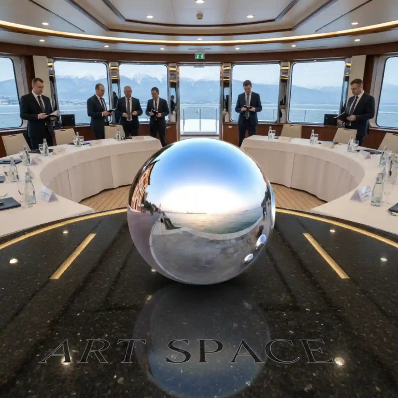 120 см. ШАРЫ зеркальный надувной