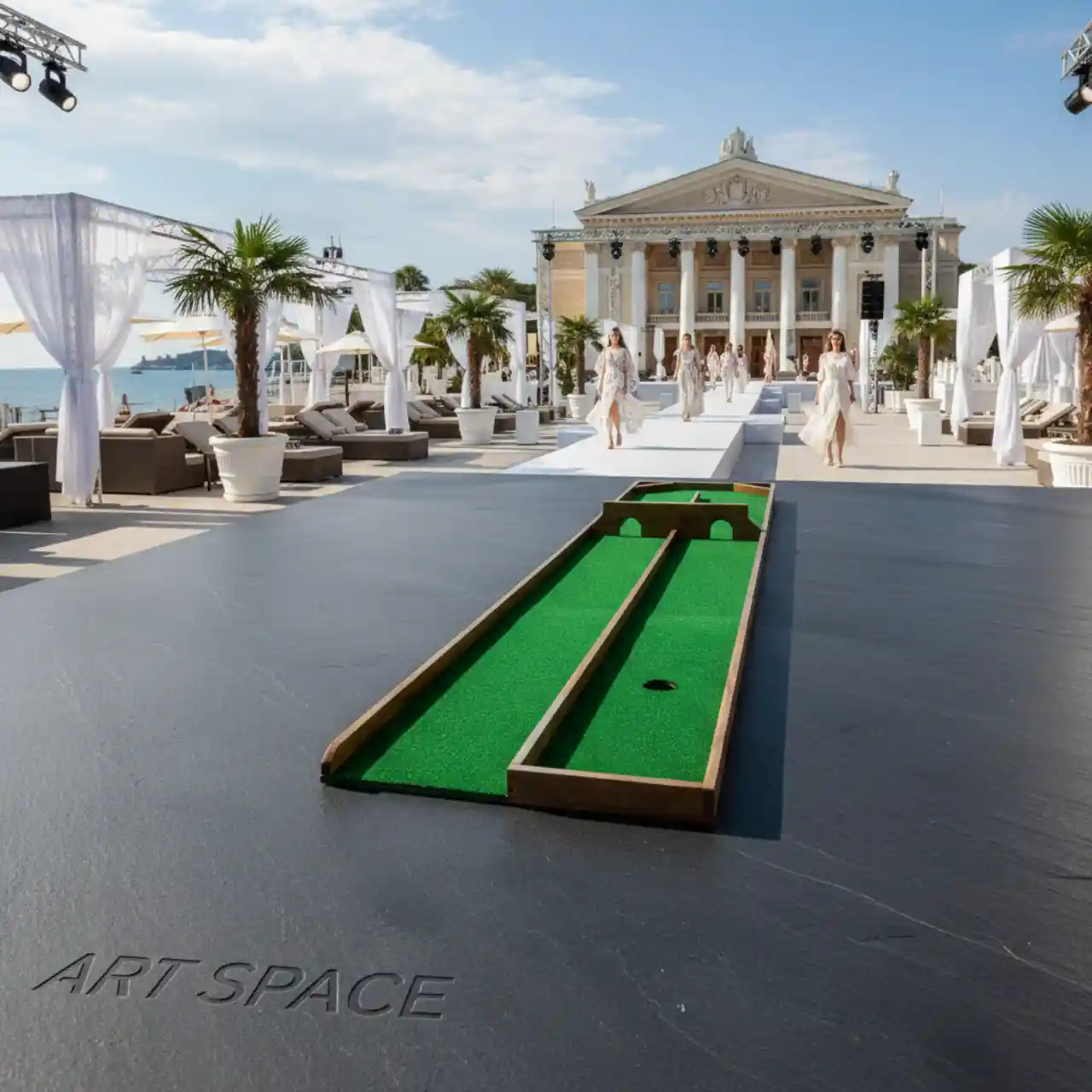 Мини гольф № 4