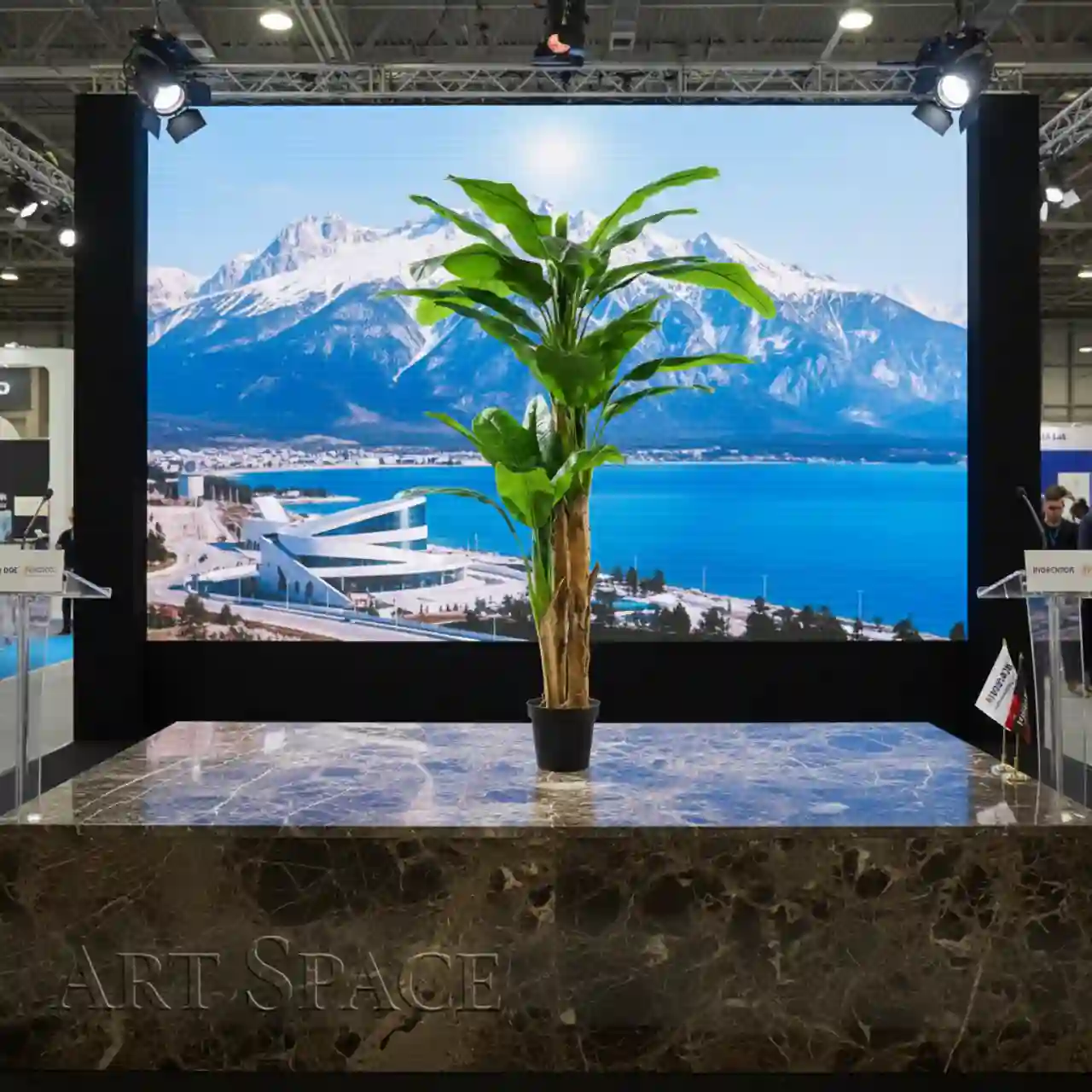 Банан пальма 3 ствола 190 см. искусственные деревья