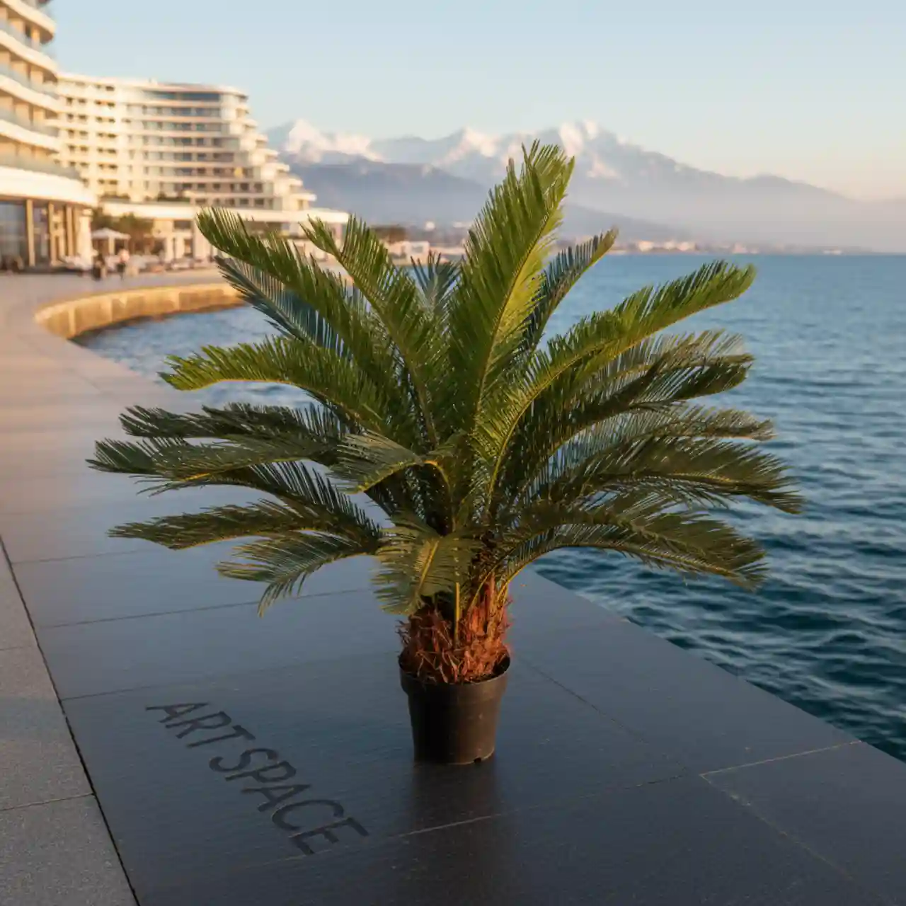 Цикас Саговник пальма 80 см. искусственные деревья