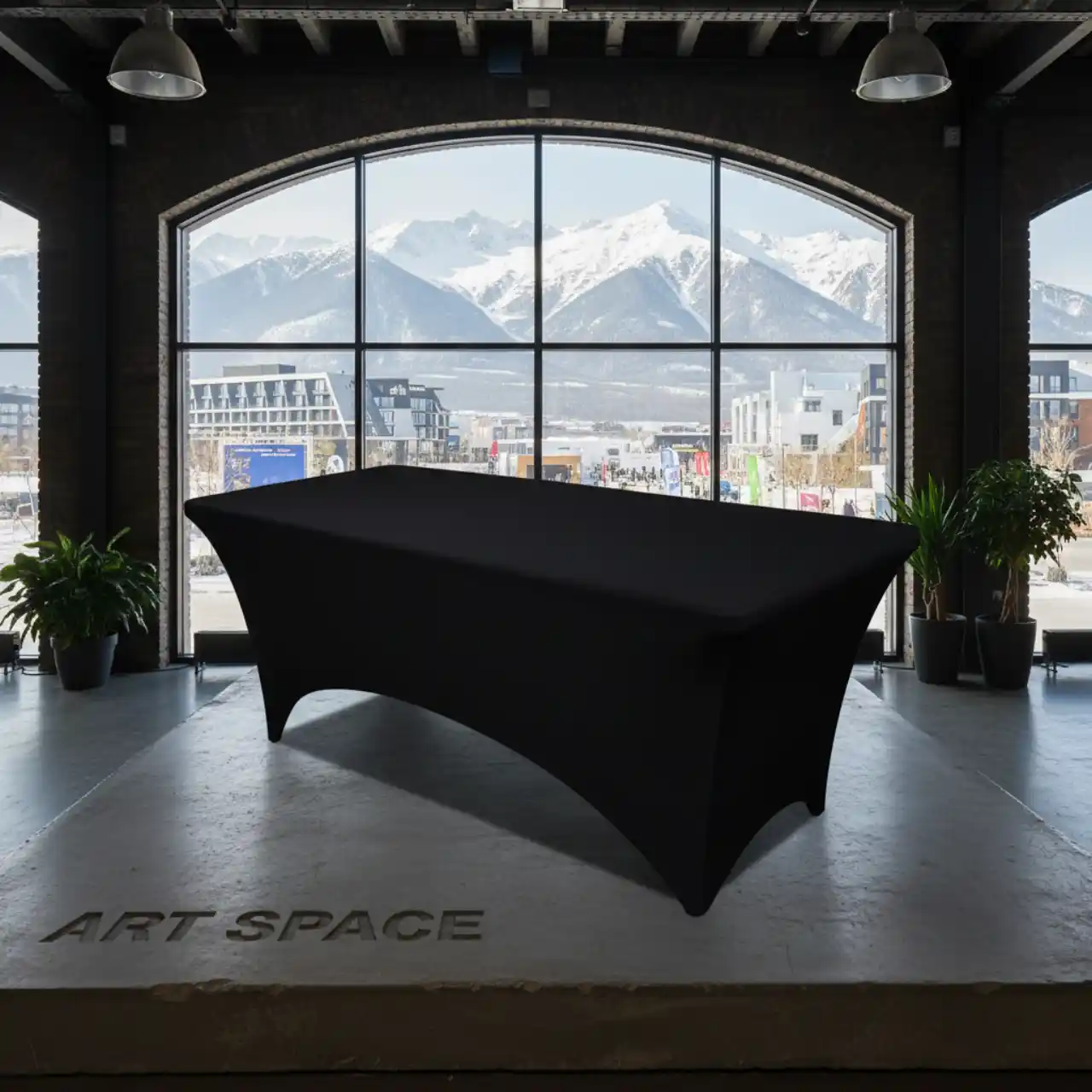 Чехлы стрейч для складных прямоугольных столов 180х80х75 см.