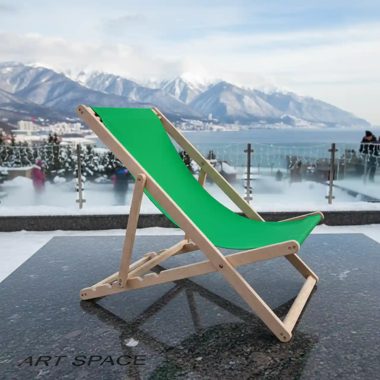 Шезлонги деревянные