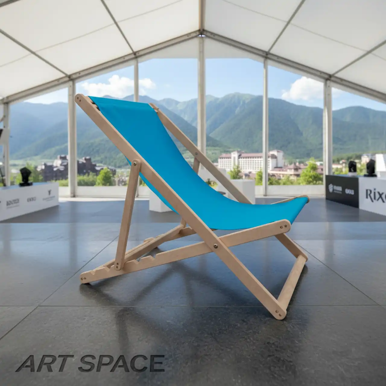 Шезлонги деревянные