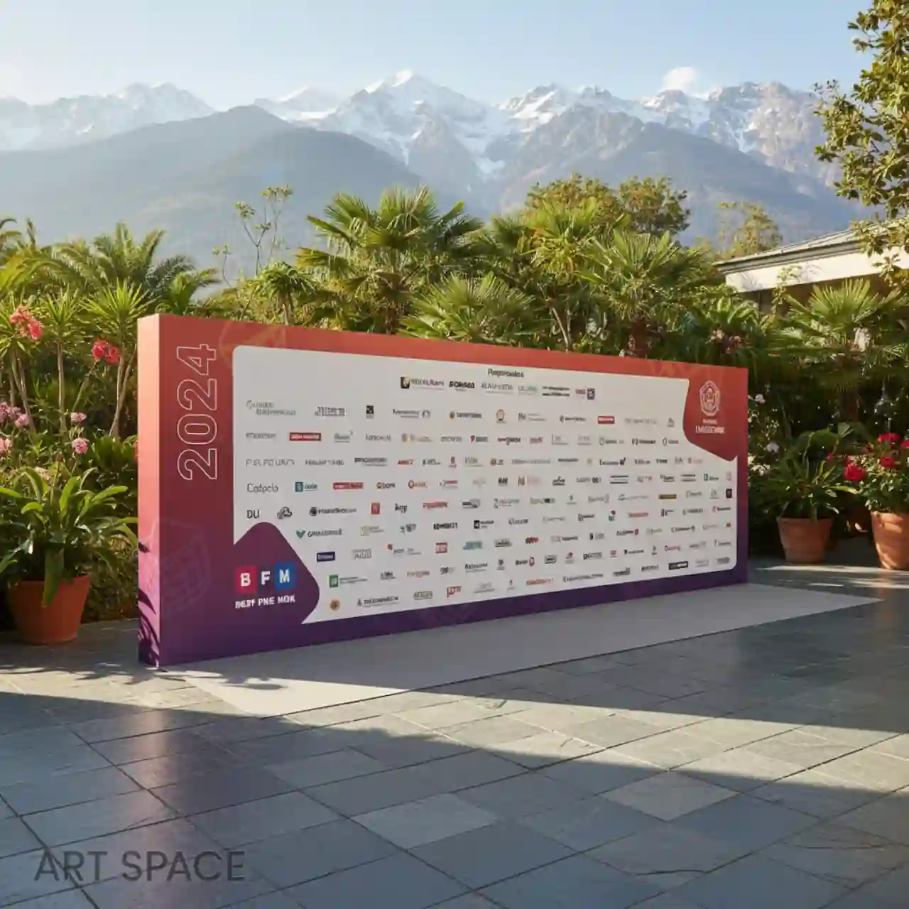 Press Wall (пресс волл) конструкции на БРУСЕ