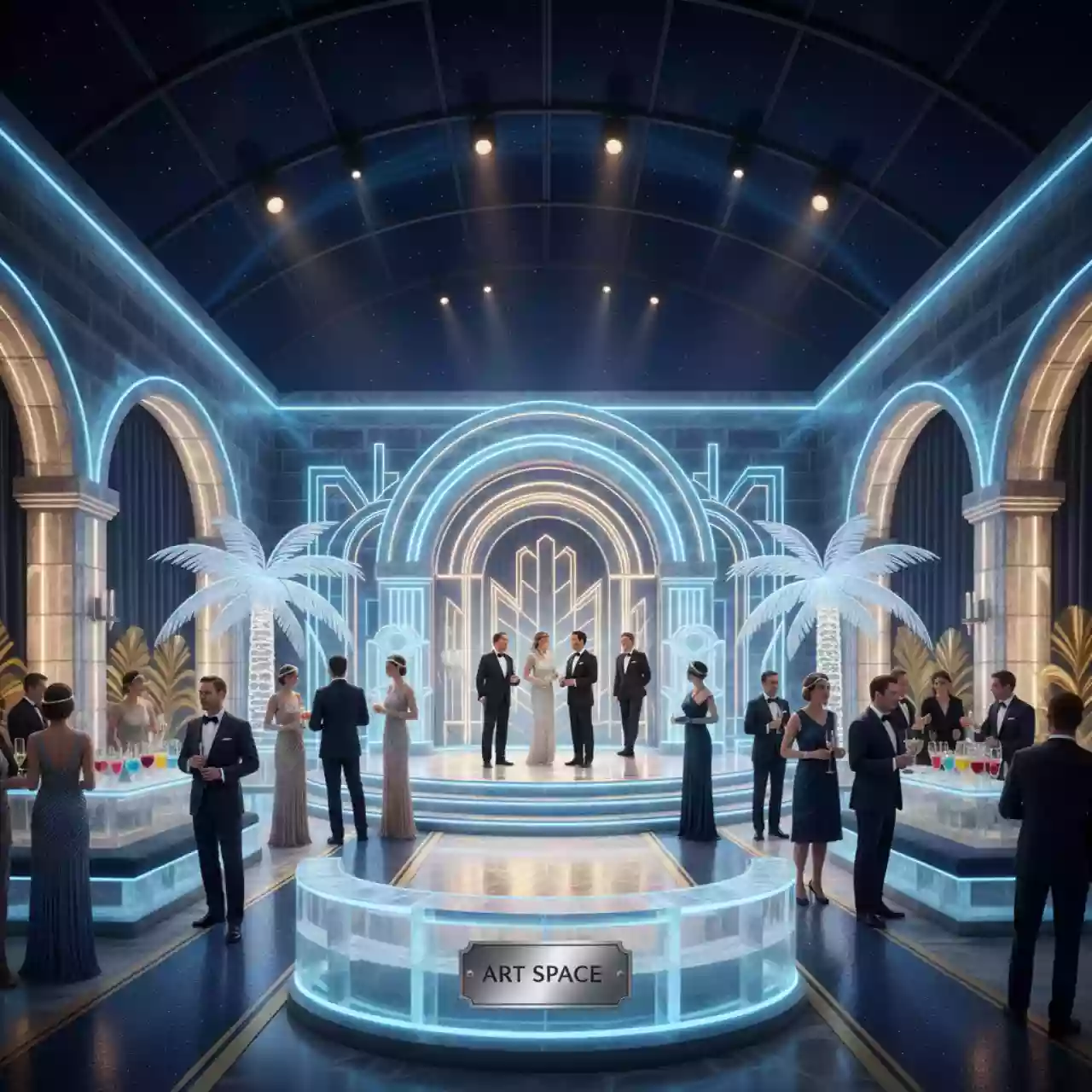 Аренда Актеры голливудские в ледовом дворце «Роза Хутор» — ART SPACE