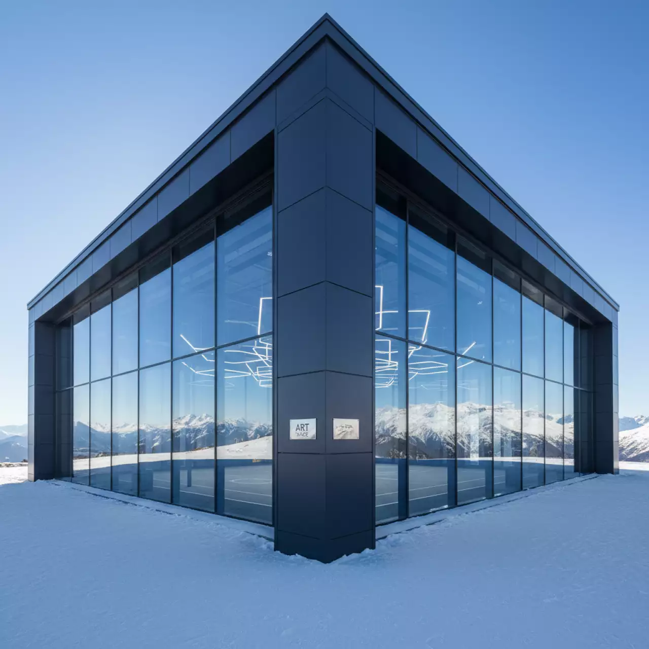 Аренда Ангары для спорта на площадке Rosa Peak (2320м) — ART SPACE