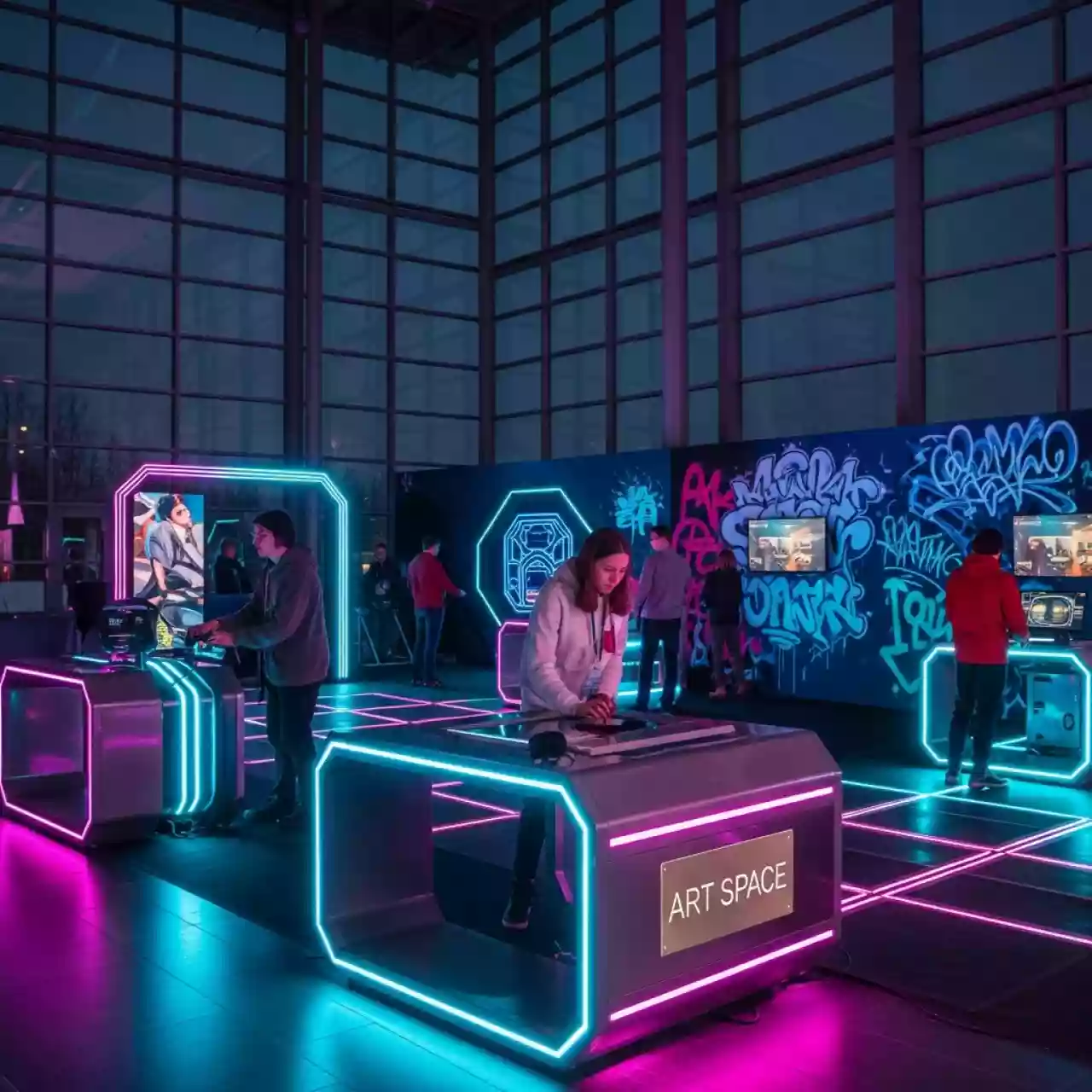 Аренда Аттракционы новые в Radisson Blu Resort & Congress Centre — ART SPACE