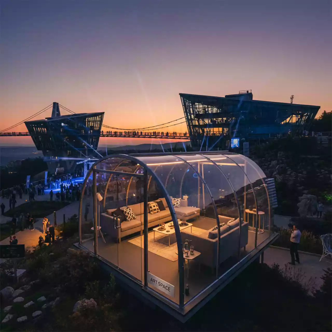 Аренда Автотента в Skypark Sochi — ART SPACE