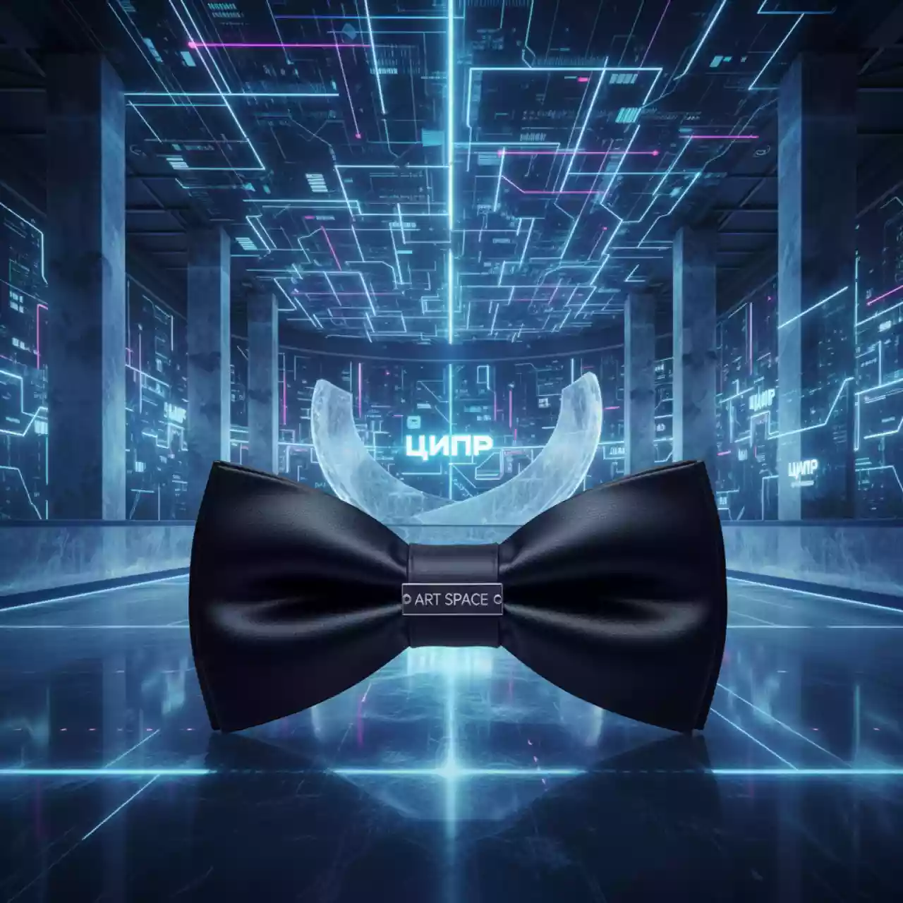 Аренда Бабочка официанта чёрная VIP в ледовом дворце «Роза Хутор» — ART SPACE