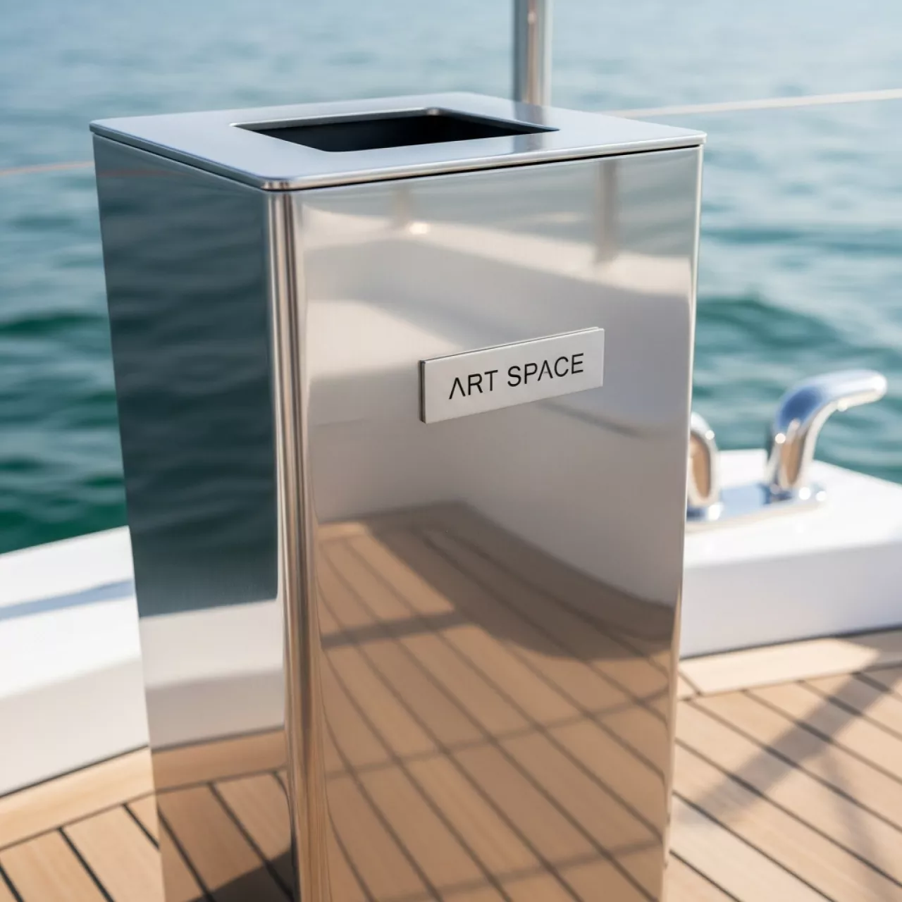 Аренда Баки и ведра мусорные на VIP-яхте (Имеретинский порт) — ART SPACE