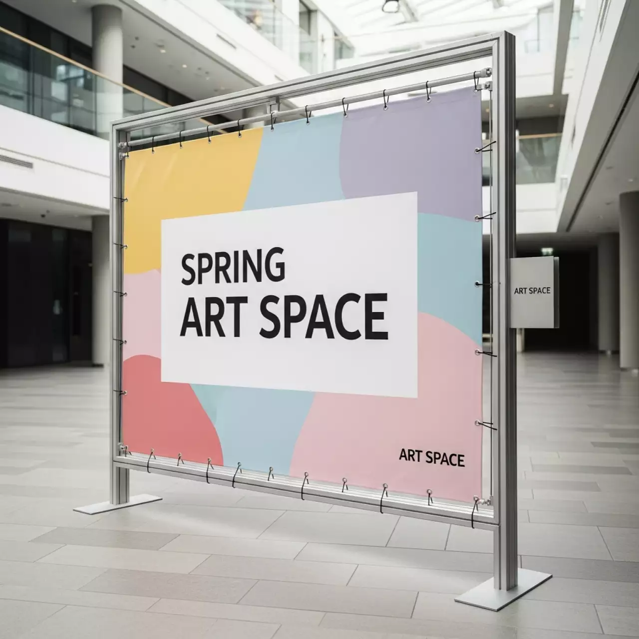 Аренда Баннер на каркасе в Delta Sirius — ART SPACE
