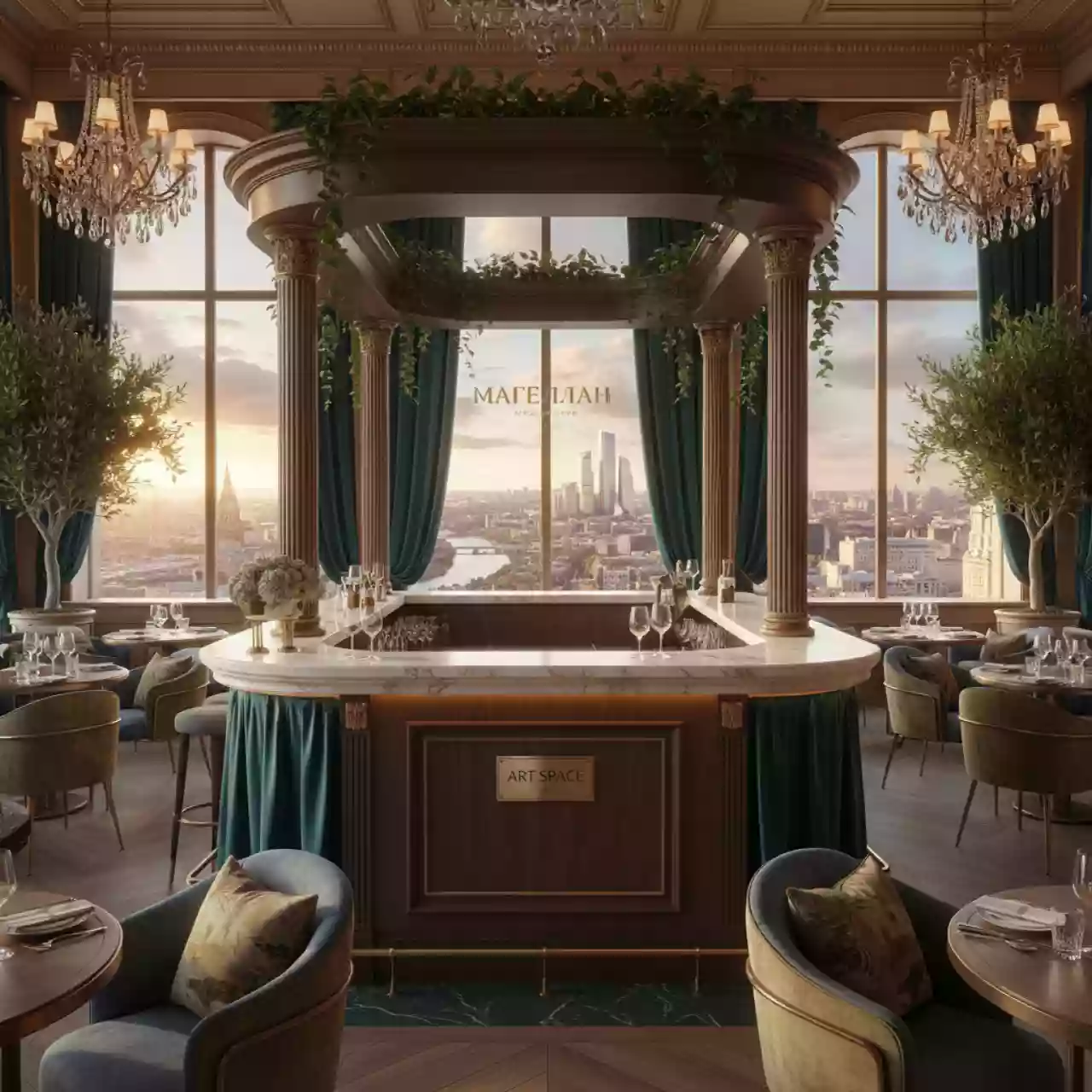 Аренда Бар эко в ресторане «Магеллан» — ART SPACE