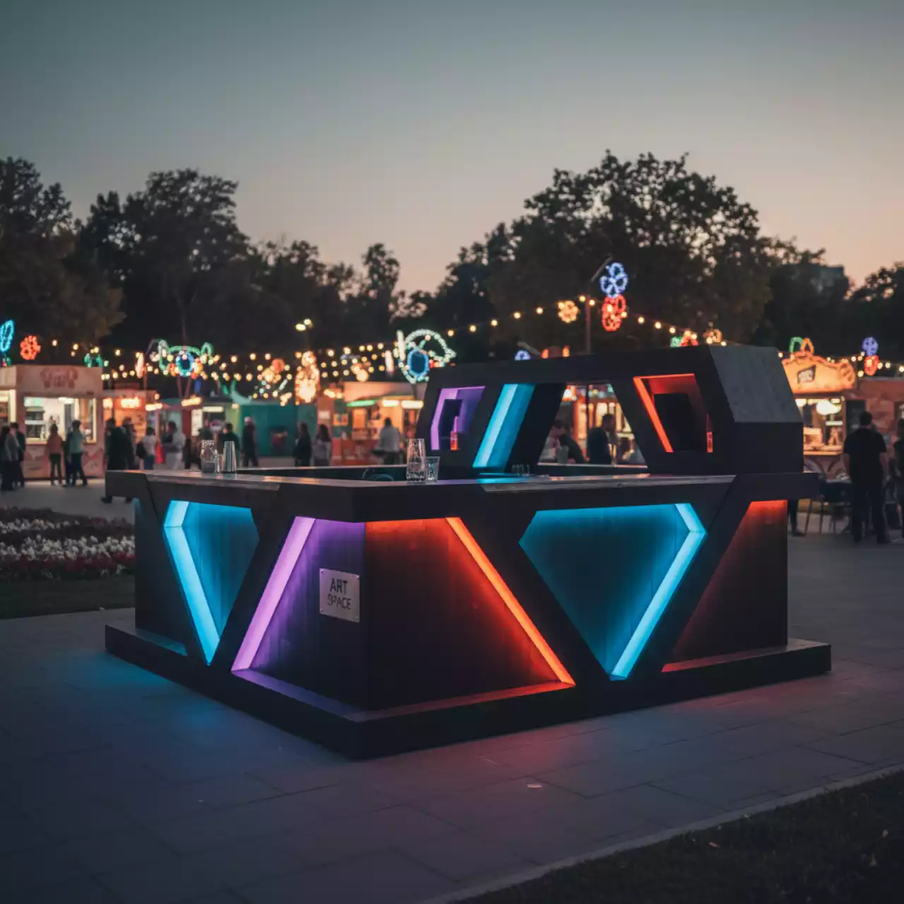 Аренда Бар Хэллоуин R4E BAR020 в парке «Ривьера» — ART SPACE