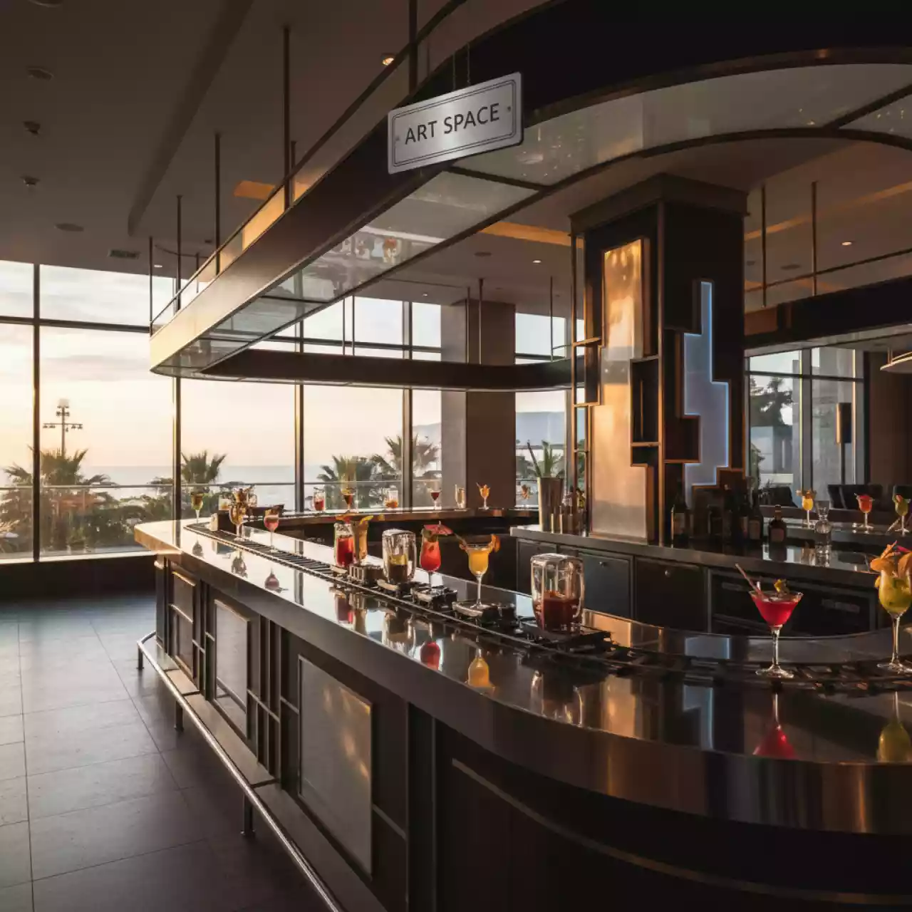 Аренда Бар с железной дорогой в Cosmos Sochi Hotel — ART SPACE