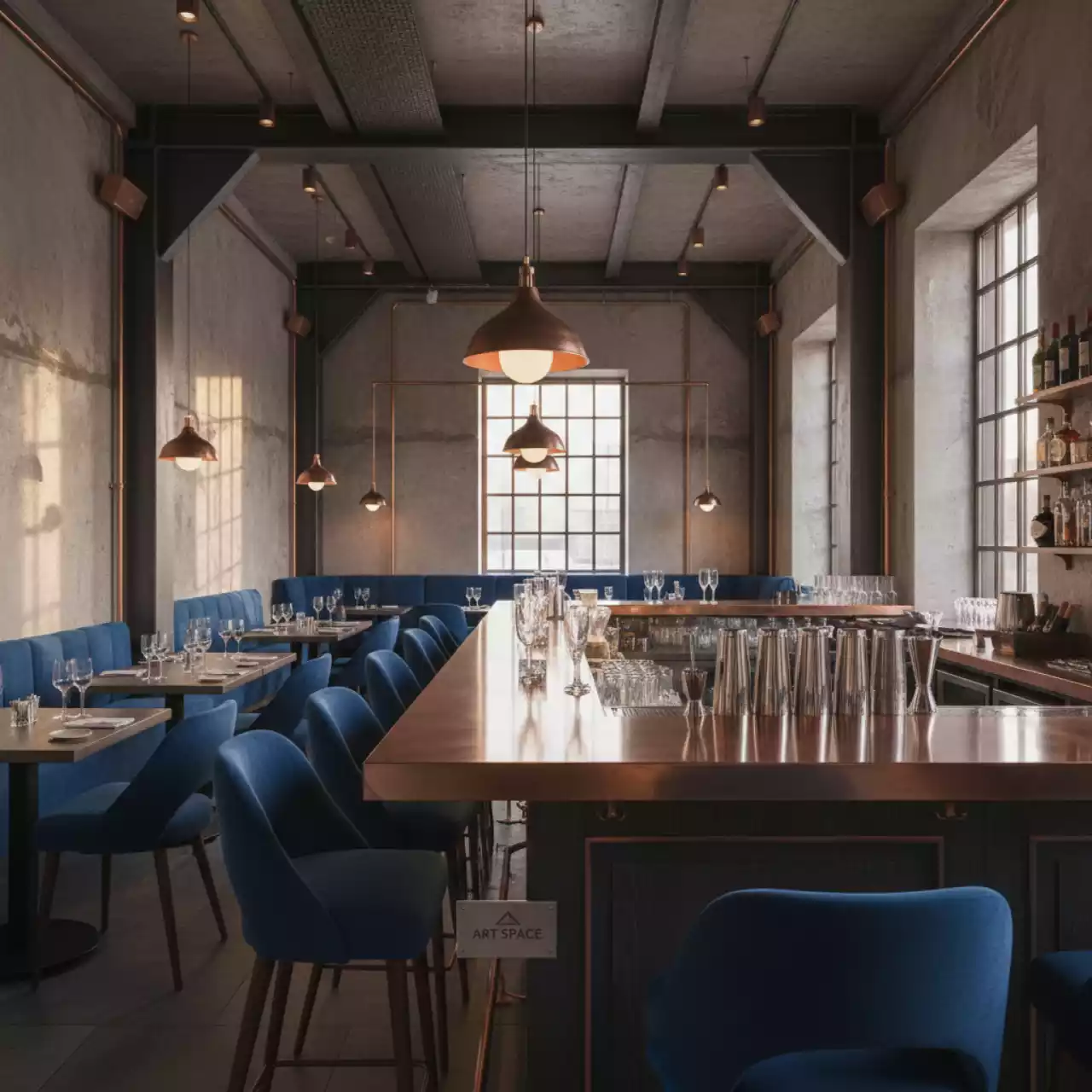 Аренда Бар Space в ресторане «Сыроварня» — ART SPACE