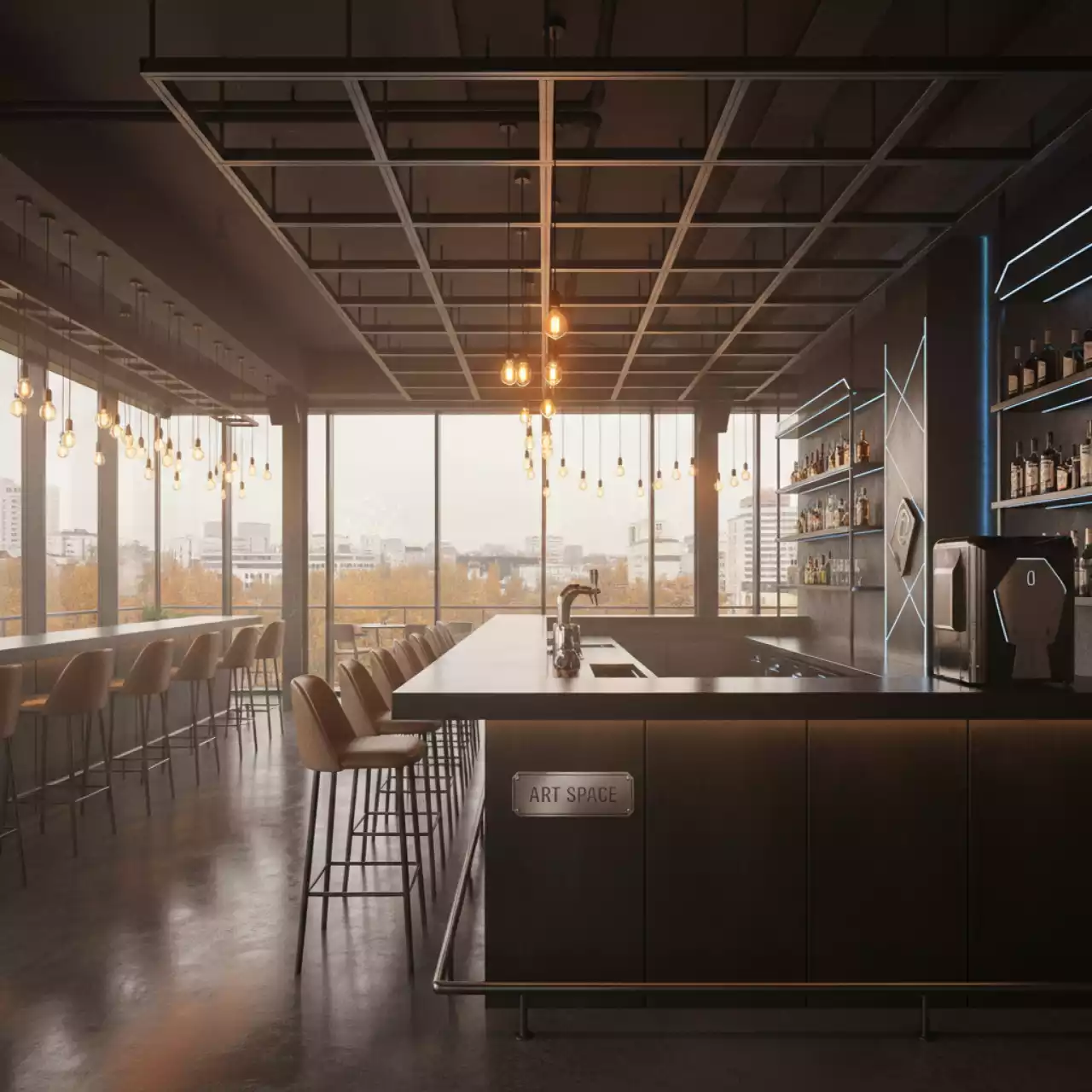 Аренда Бар Welcome в ресторане «Баран-Рапан» — ART SPACE