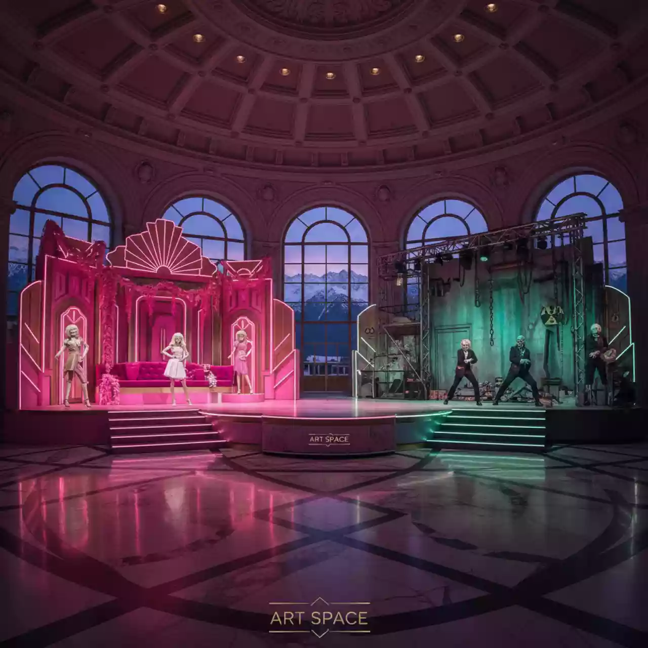 Аренда Барби vs Зомби в Radisson Hotel Rosa Khutor — ART SPACE