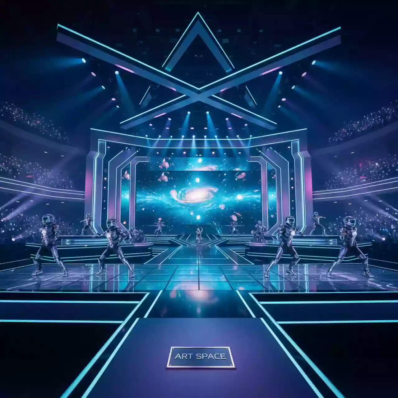 Аренда Баттл космический новогодний в Grand Karat Sochi — ART SPACE