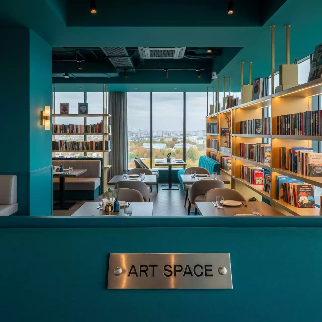 Аренда Библиотека английского клуба в ресторане «La Terrazza» — ART SPACE