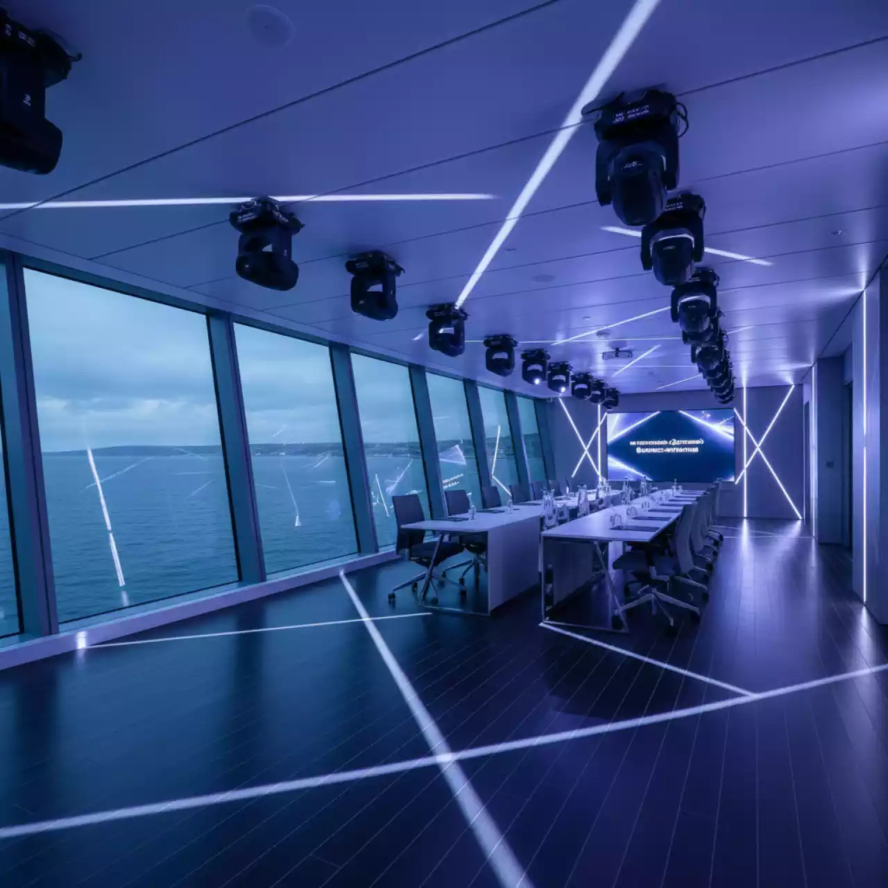 Аренда Бим спот Dialighting Pro 280 яркий на теплоходе «Дагомыс» — ART SPACE