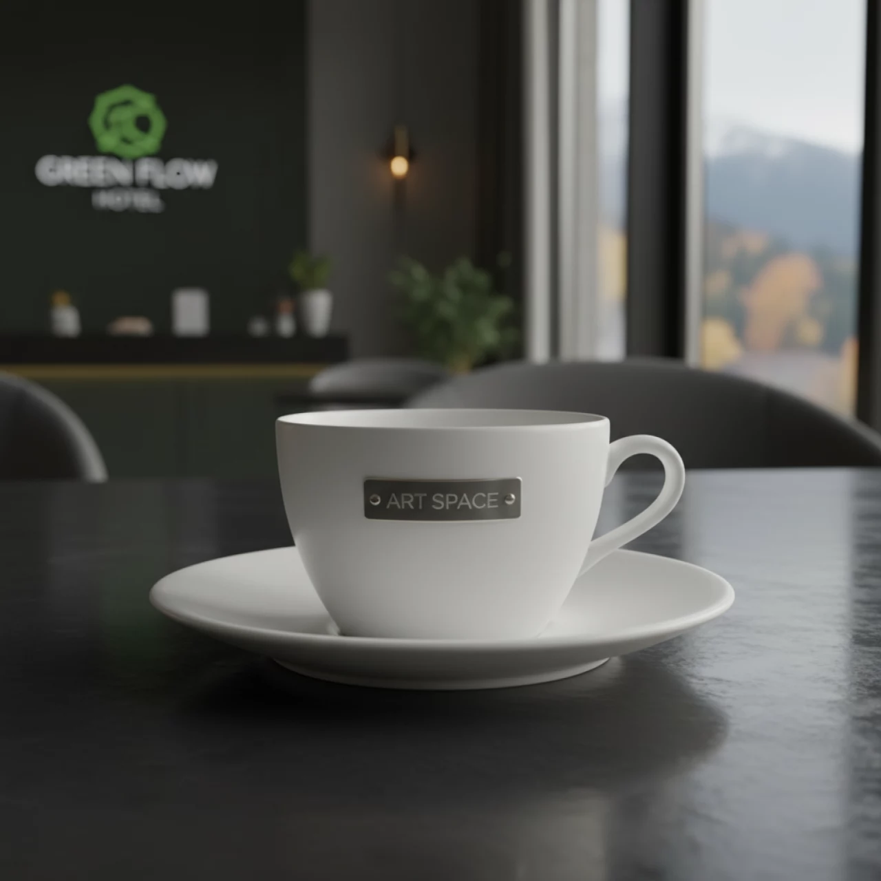 Аренда Блюдце для чашки эспрессо Toscana в Green Flow Hotel — ART SPACE