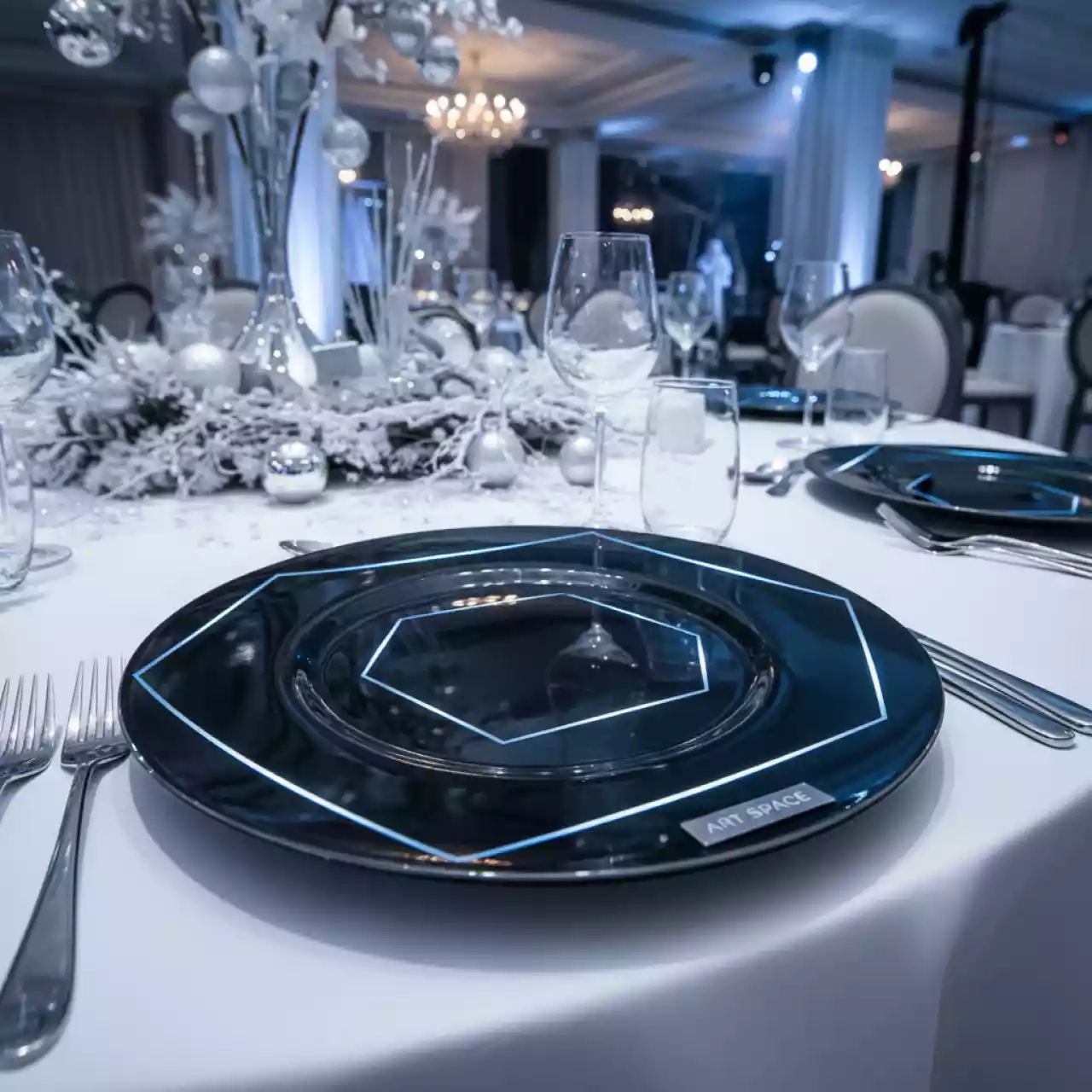 Аренда Блюдо для подачи Black Raw Steller 40 см в Swissôtel Resort Sochi Kamelia — ART SPACE