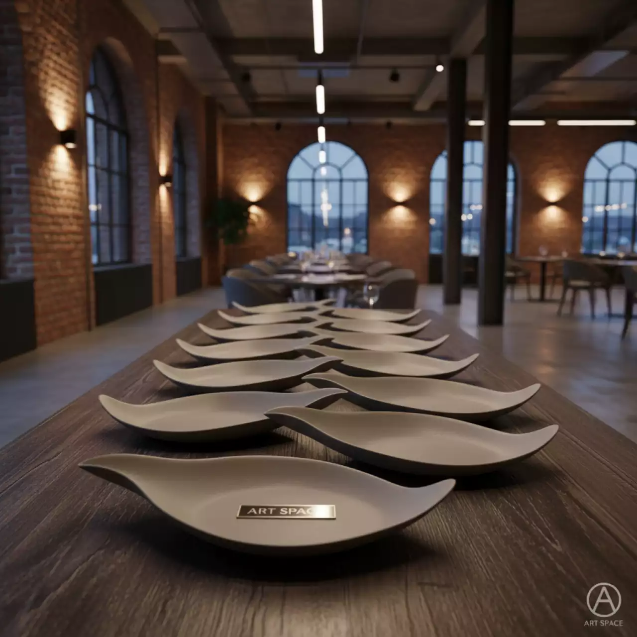 Аренда Блюдо для рыбы Regina 450х220 мм в ресторане «Высота 5642» — ART SPACE