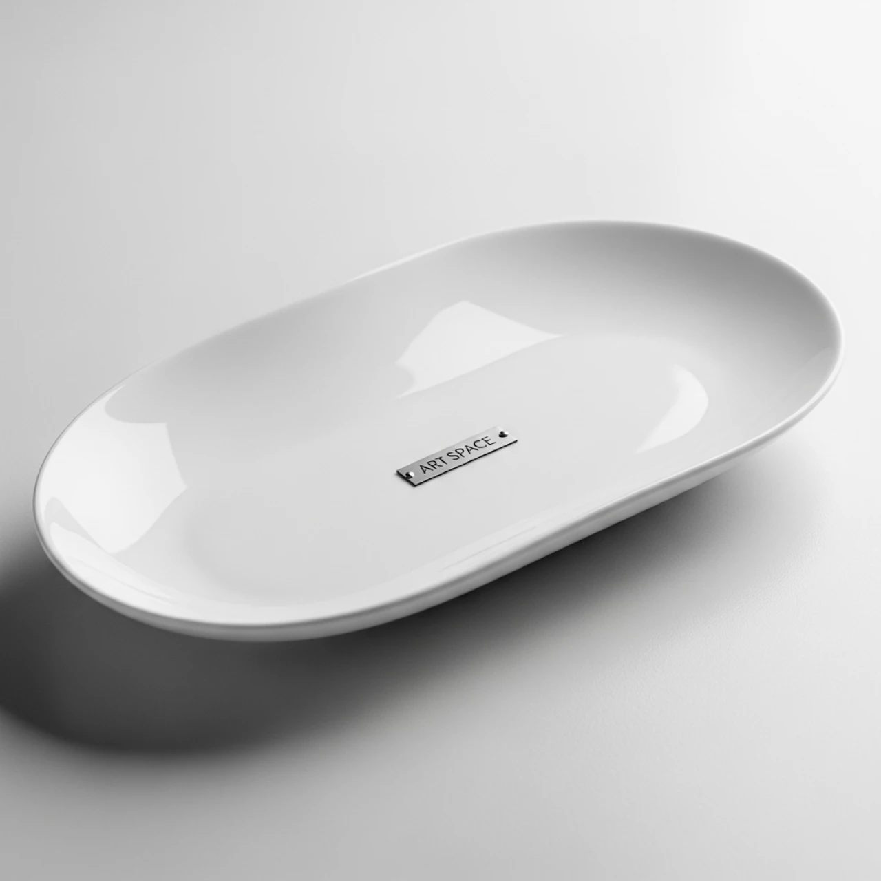 Аренда Блюдо овальное для завтрака Chan Wave Classic 340х180 мм в ресторане «D.O.M» — ART SPACE